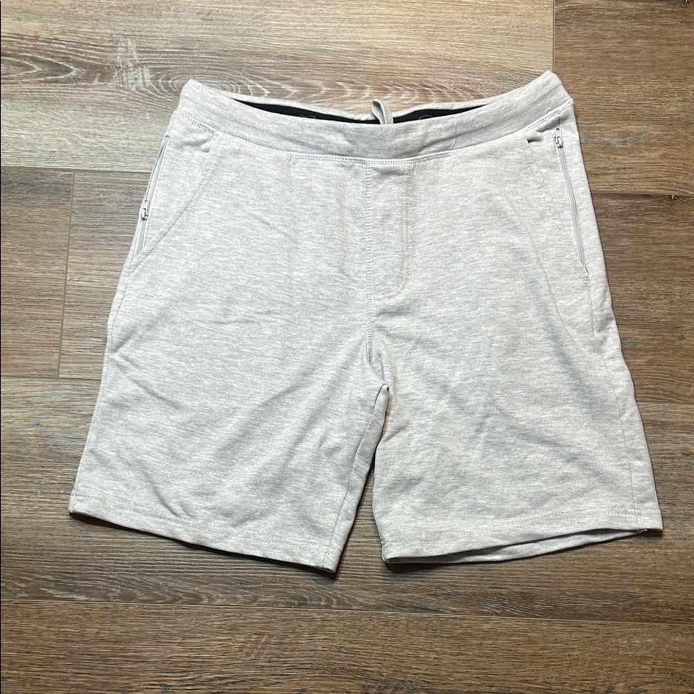 Eddie Bauer Men's Heather Gray Athletic Shorts
